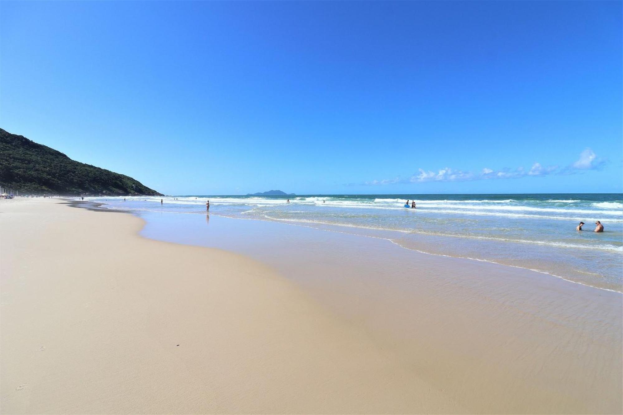 Maravilhoso Apto Wi-Fi E Vista Para O Mar - Hb06F Florianópolis المظهر الخارجي الصورة
